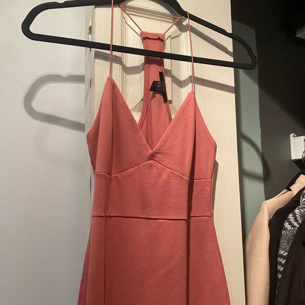 Pink bodycon dress